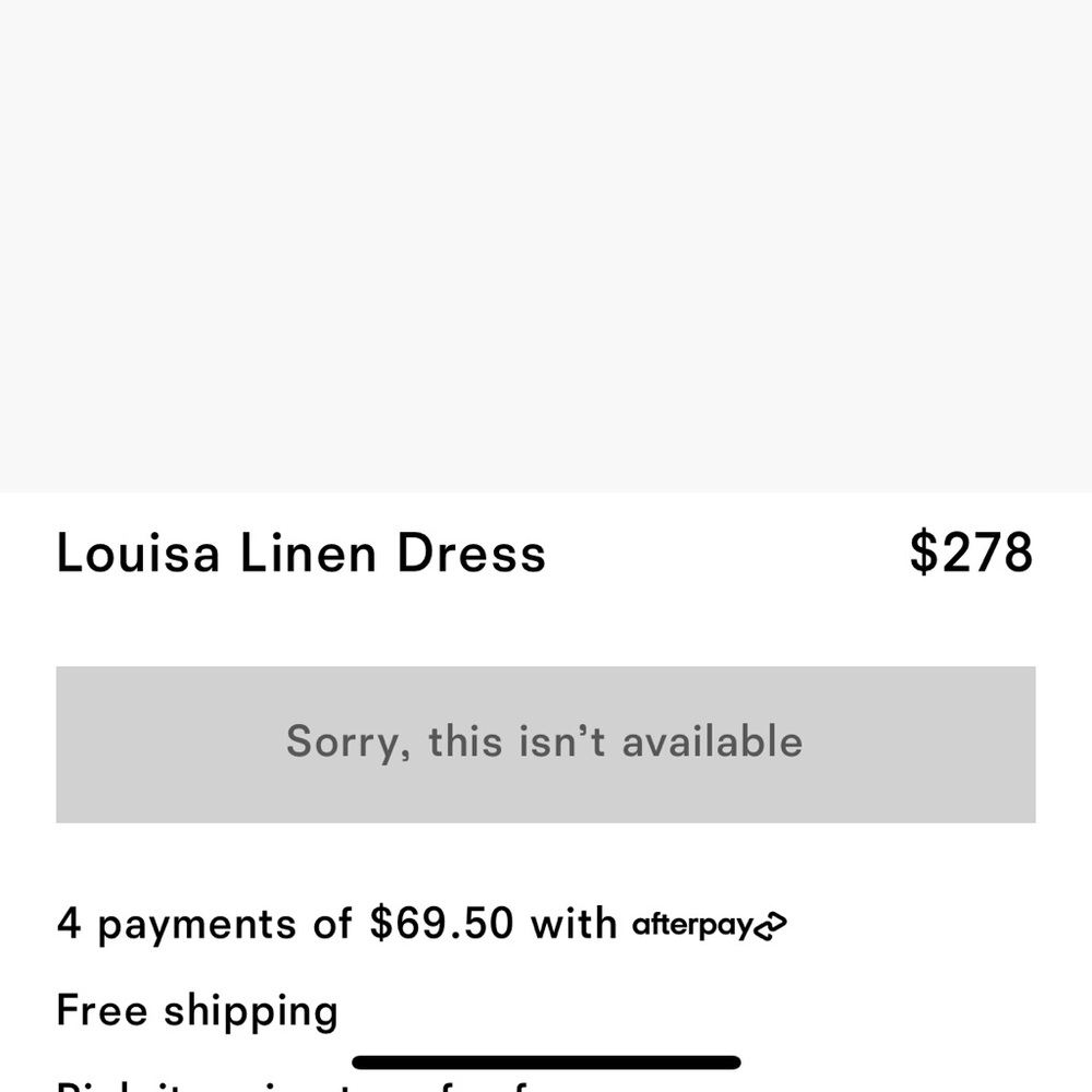 Reformation 100% linen Louisa midi dress! - Picture 9 of 10